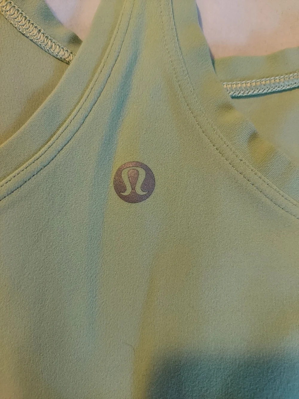 Lululemon Cool Racerback Tank Top Race Length Mint Green Size 4 / 6